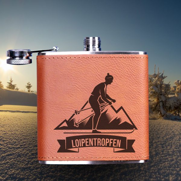 Flachmann "Loipentropfen"