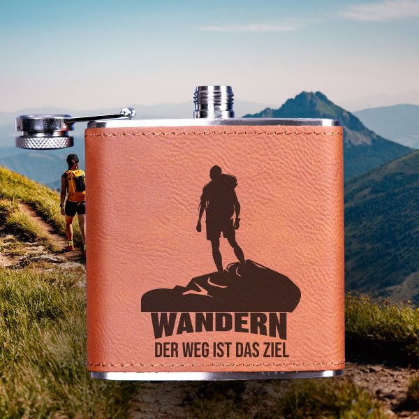 Flachmann "Wandern"